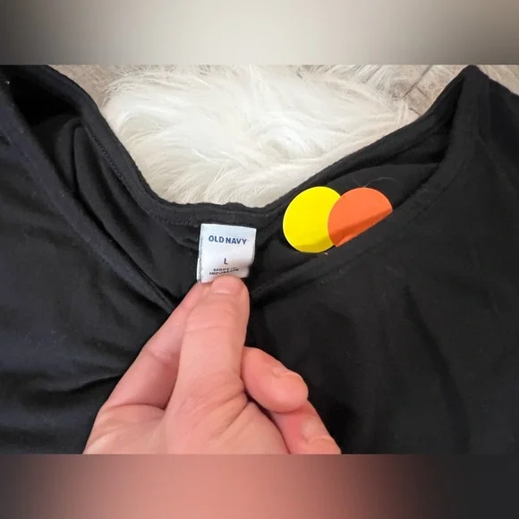 OLD NAVY | “Go-To” Casual, Ultra Soft Swing Black Sleeveless Dress (L) - Picture 2 of 5